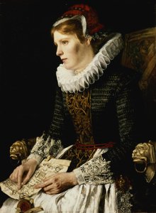 Retrato de una mujer noble